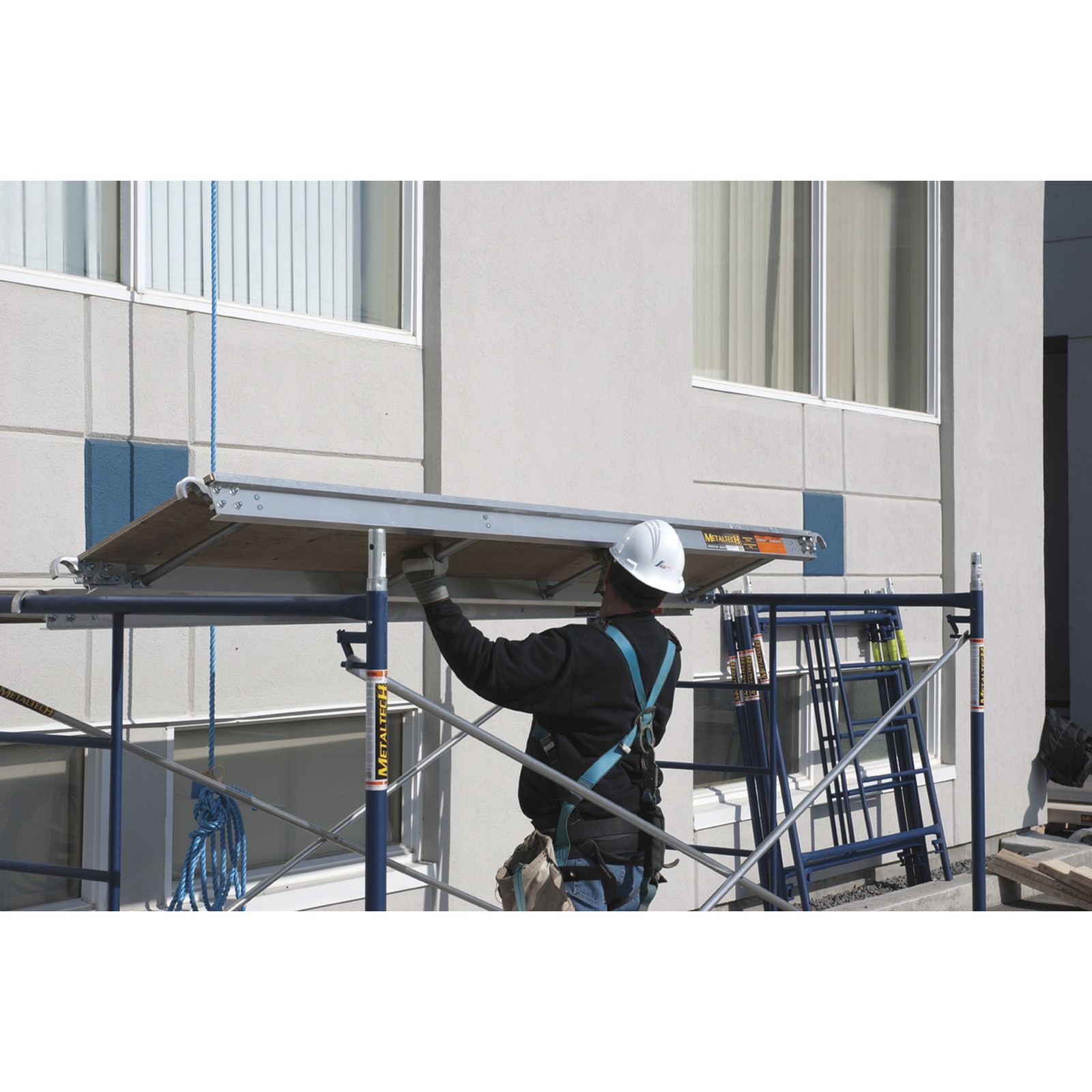 Metaltech Scaffold Platform Section, 7ft.L, Model# M-MPP719