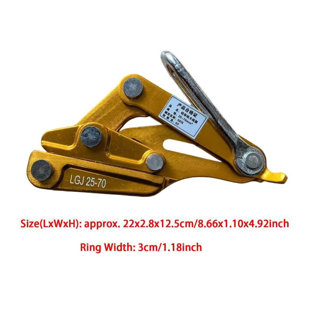 Cable Wire Rope Grip Puller Pulling 1 Ton, 25-70