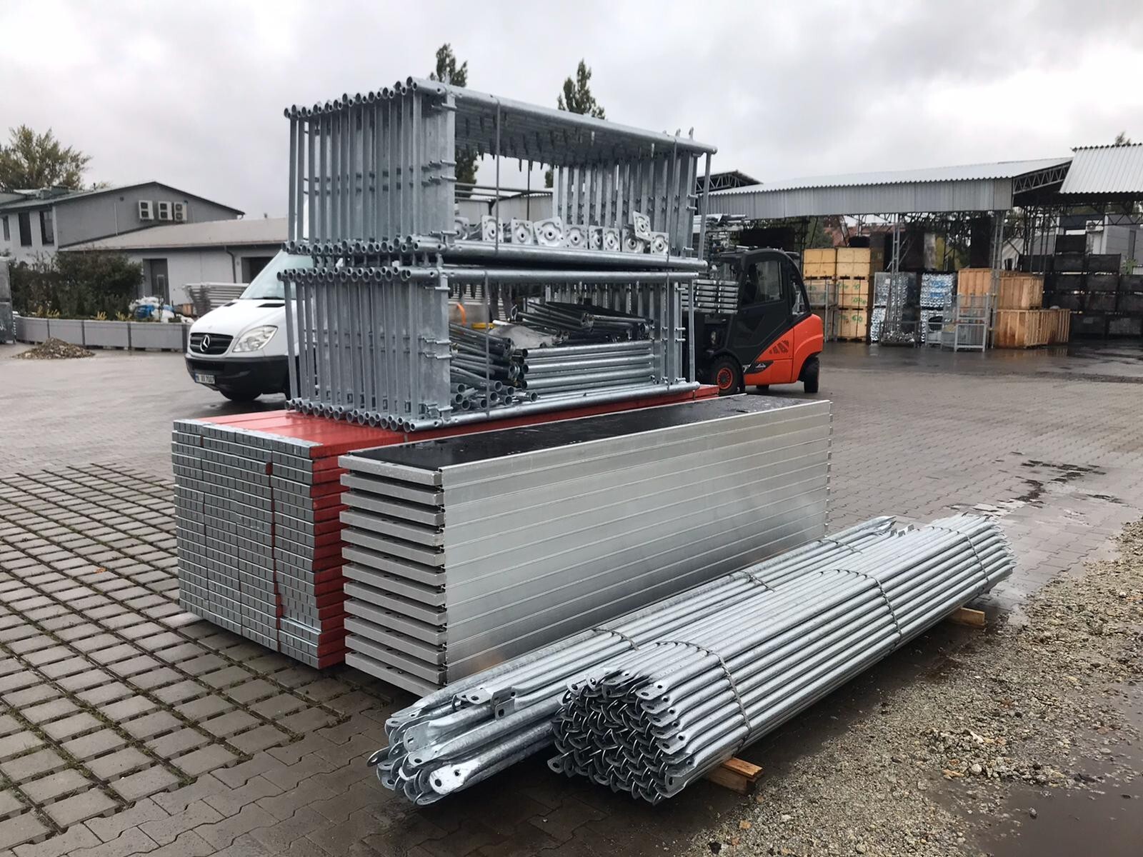 NEW 115sqm scaffolding type RUX Lešení scaffolding skele scaff 65 FREE SHIPPING