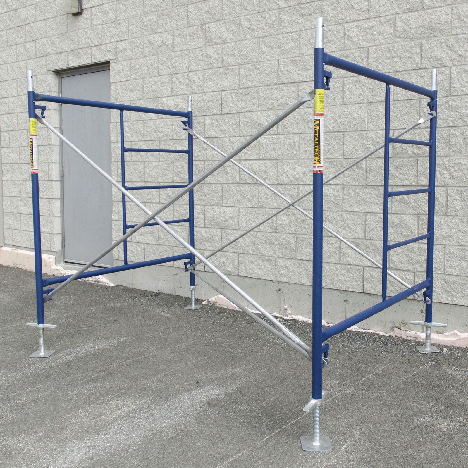 Metaltech Mason Scaffold Frame Section, 60In.W x 60In.H, Model# M-MF6060PS-A
