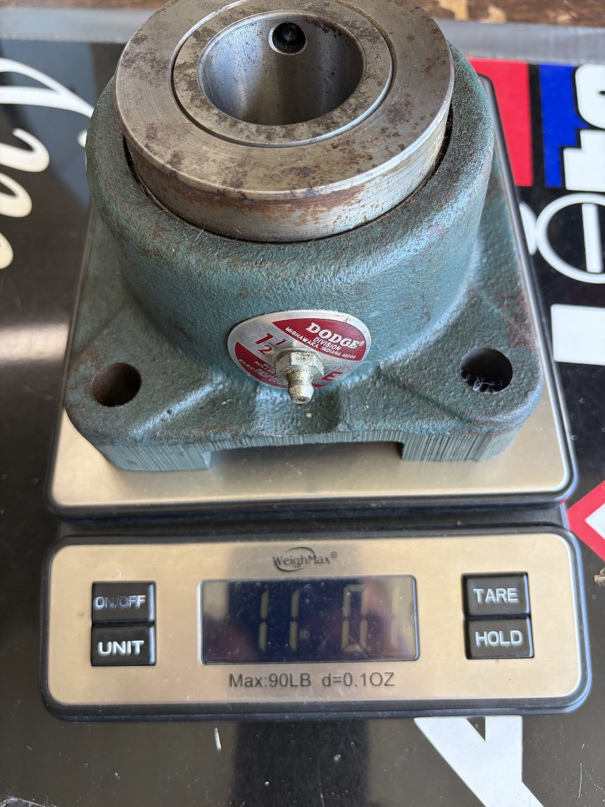 Dodge AA2512A Type E-Xtra 4-Bolt Flange Bearing 1-1/2″ Bore Unused
