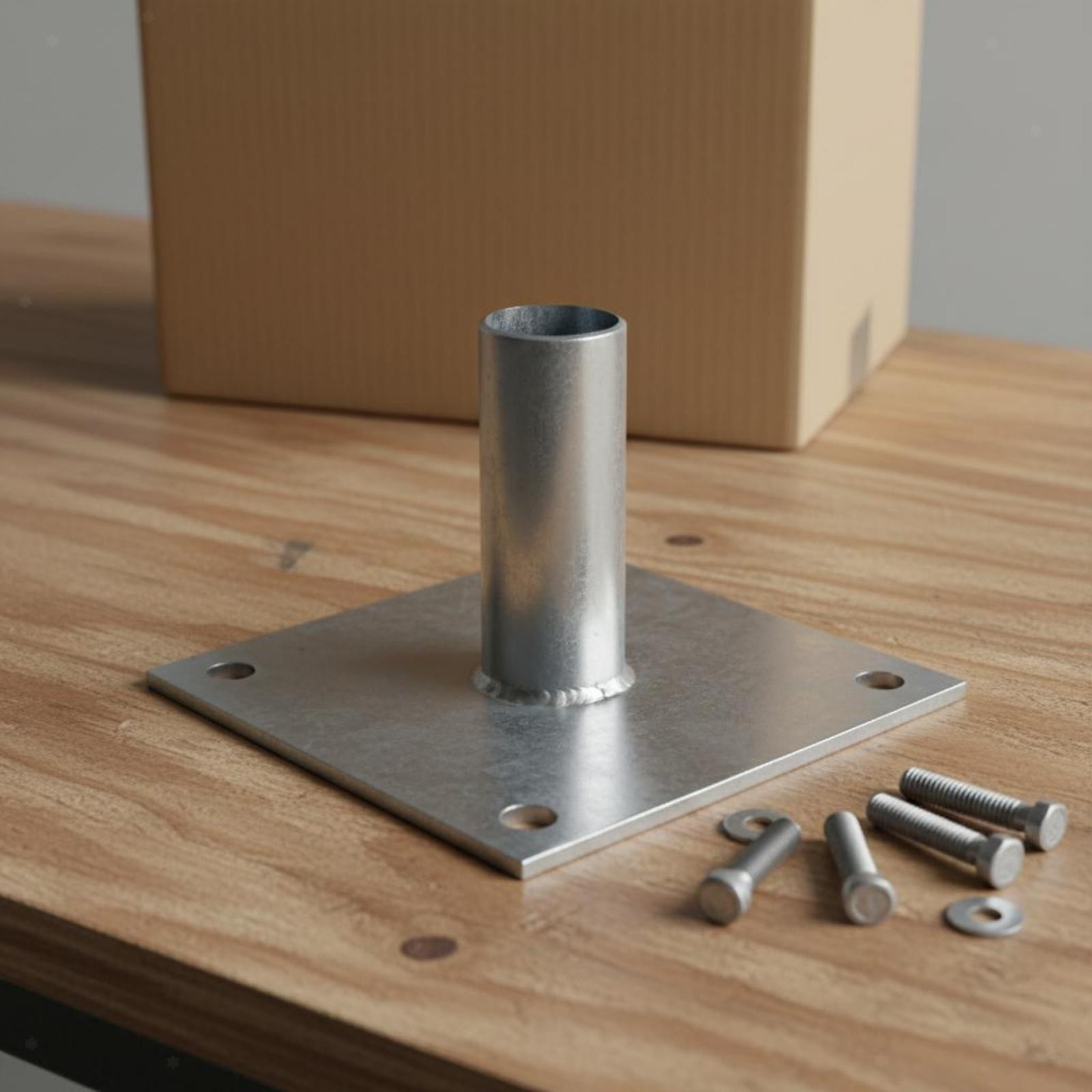 Galvanized Scaffold Socket Base Welded Galvanized Scaffold Base Plate