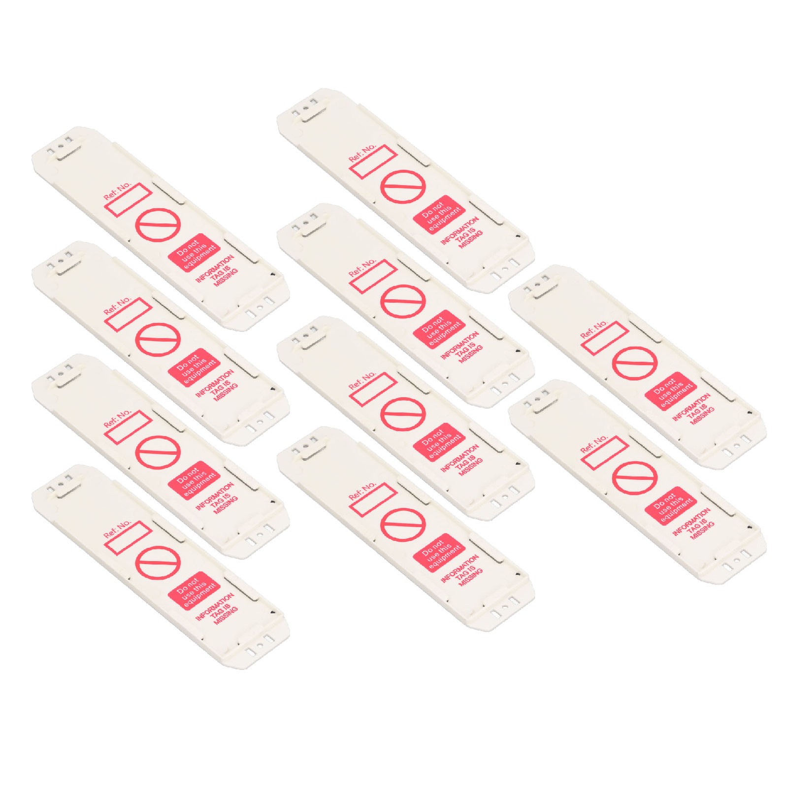 10Pcs Scaffold Tag Holder Durable For Safety Inspection