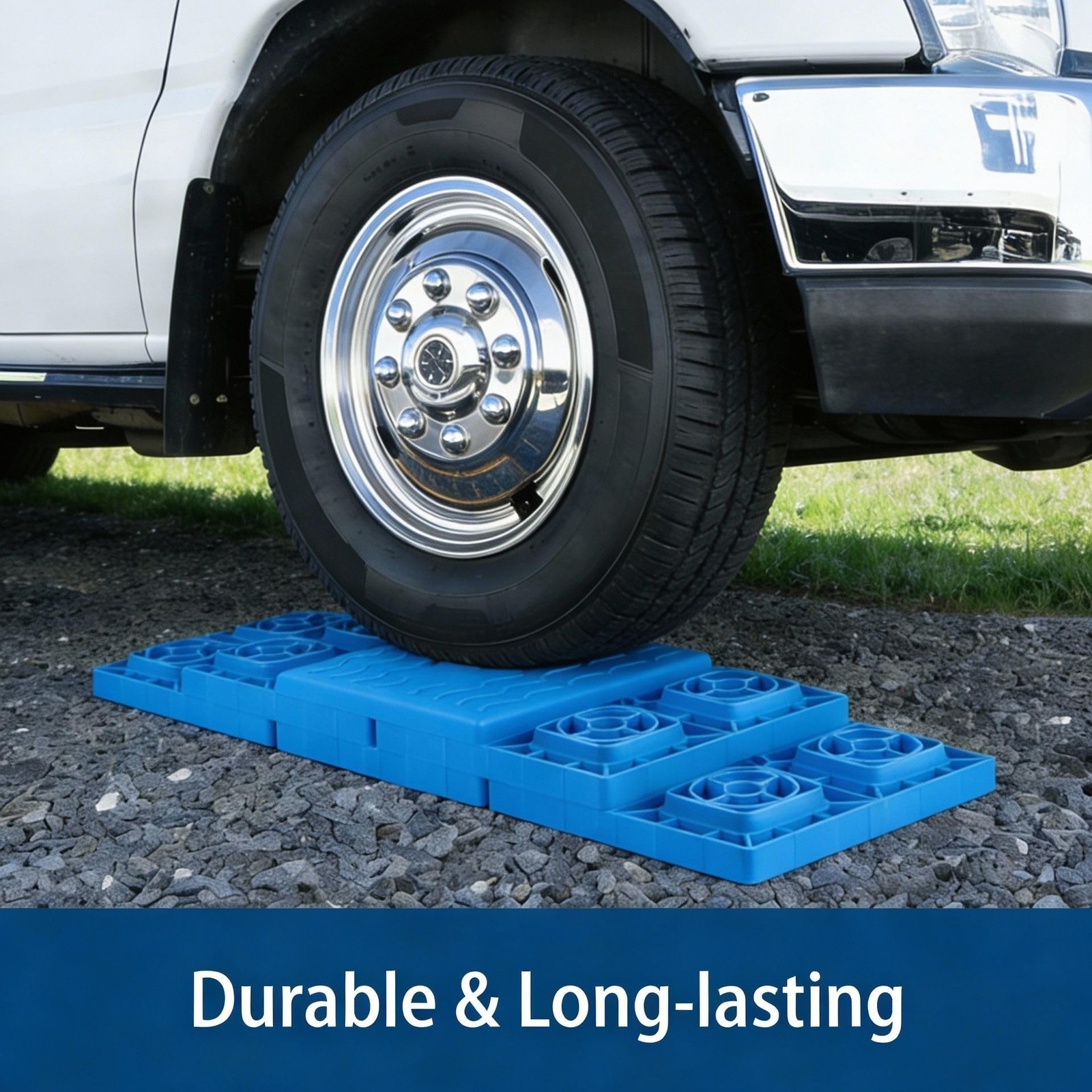 RV Leveling Blocks – 12 Pack Heavy Duty Camper Leveling Blocks with Handbag a…