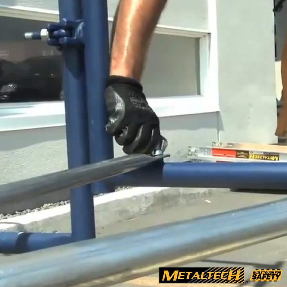 7 ft. x 4 ft. Steel Scaffolding Cross Brace Stabilizer to Increase Scaffold Load