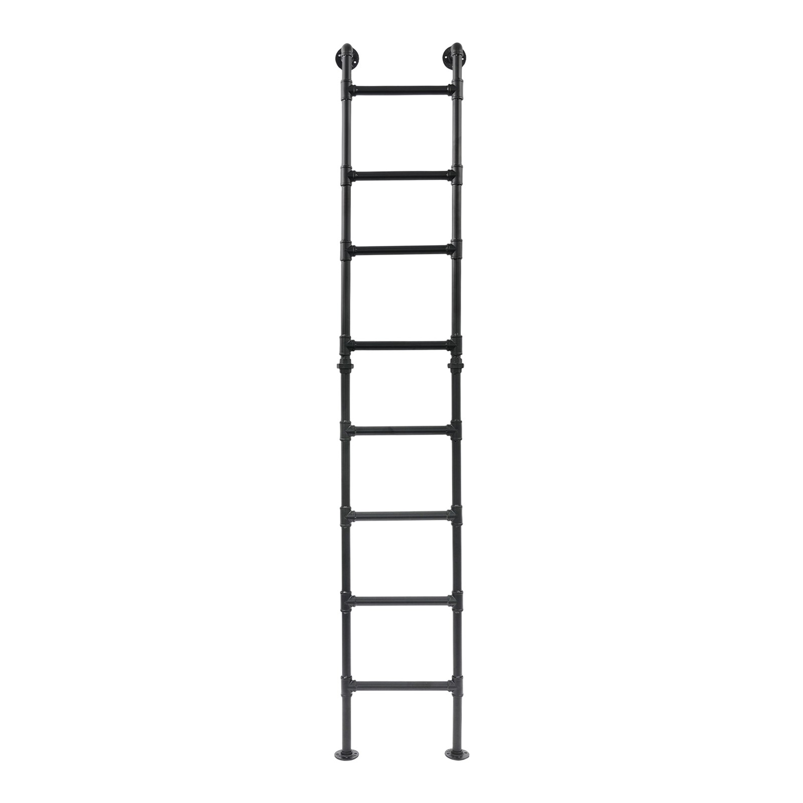 8-Step Loft Ladder Bunk Bed Ladder High Attic Step Ladders 150kg/330.69lbs