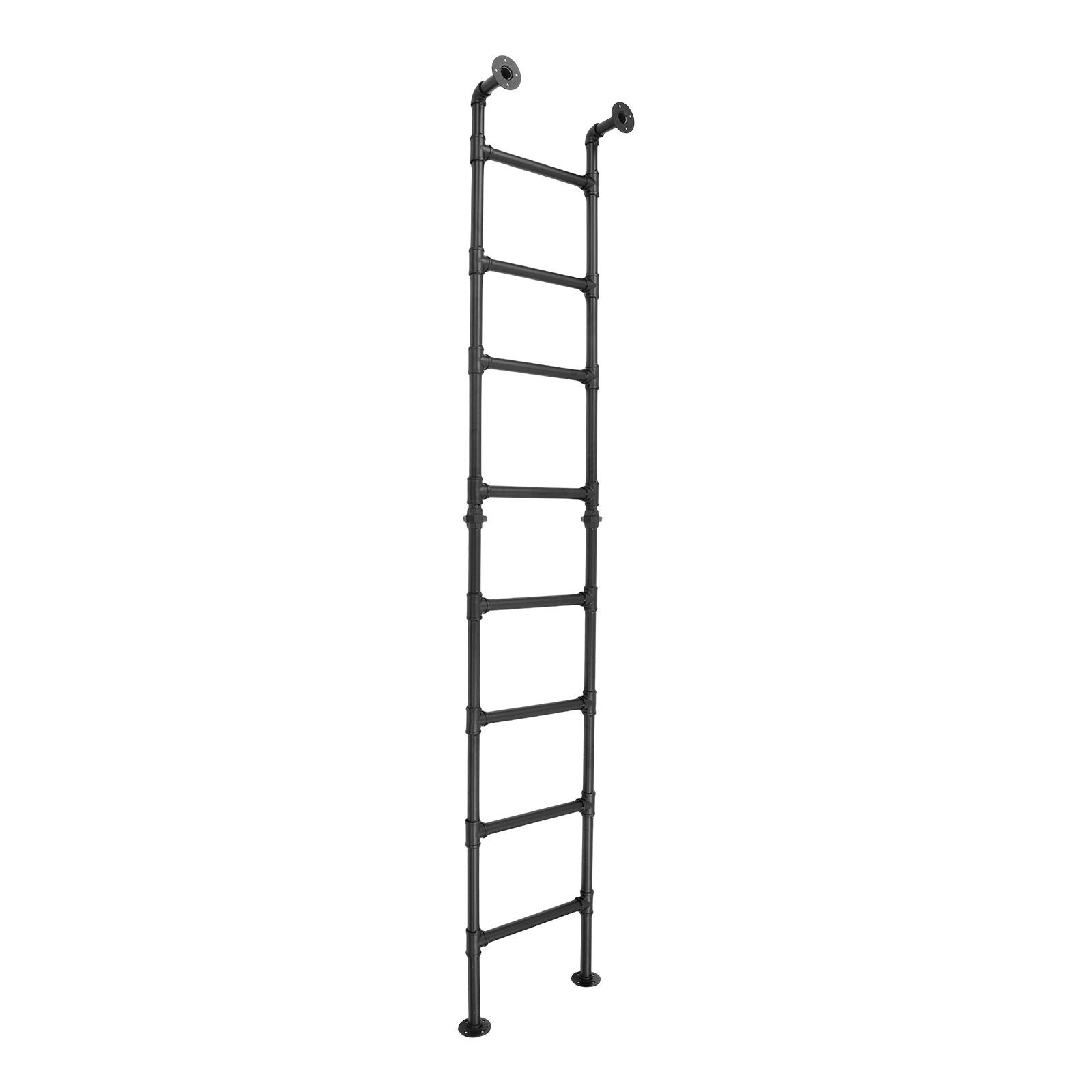 8-Step Loft Ladder Bunk Bed Ladder High Attic Step Ladders 150kg/330.69lbs
