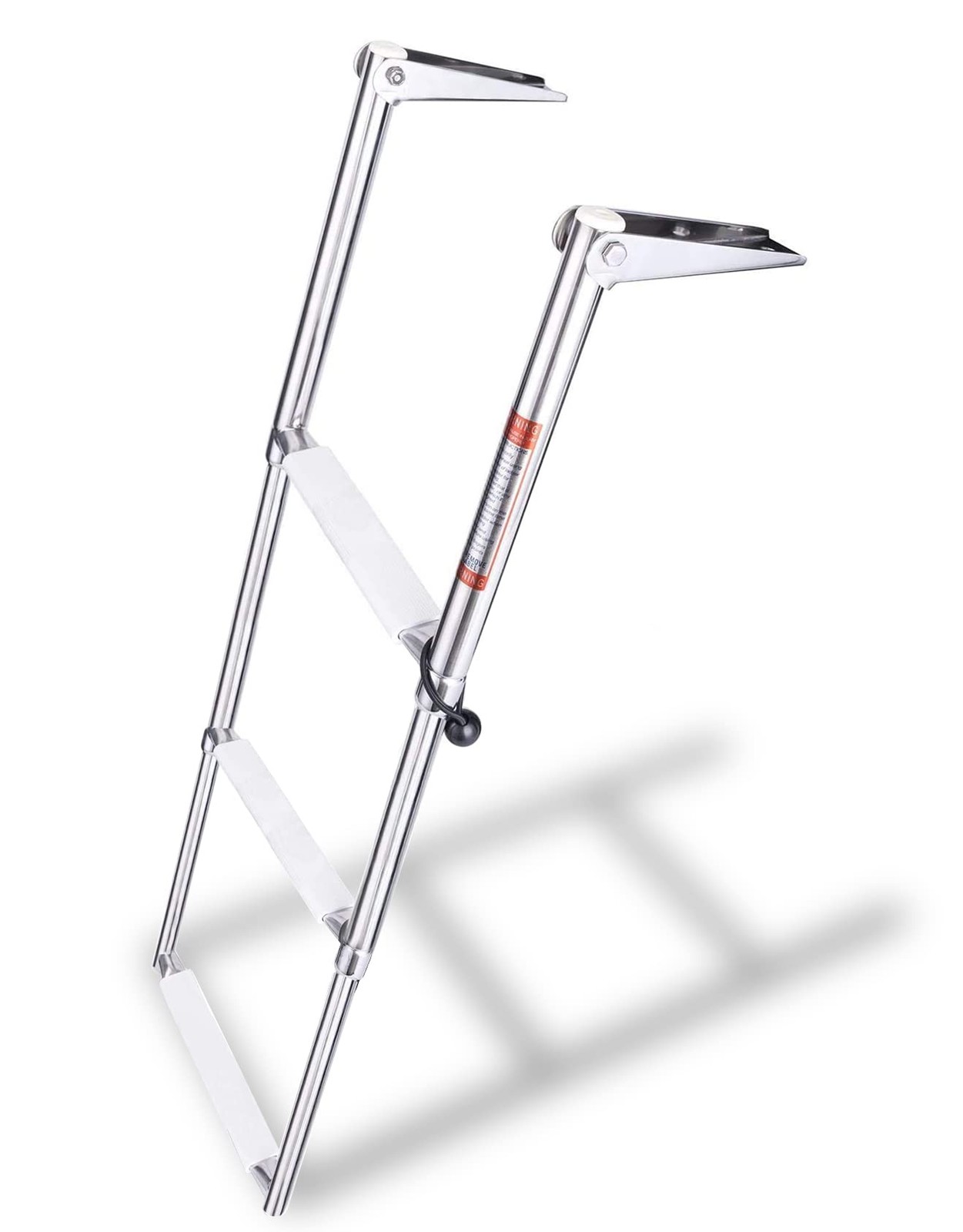 YOUNG MARINE 3 Steps Stainless Steel Drop 3 STEPS Steel, Silver
