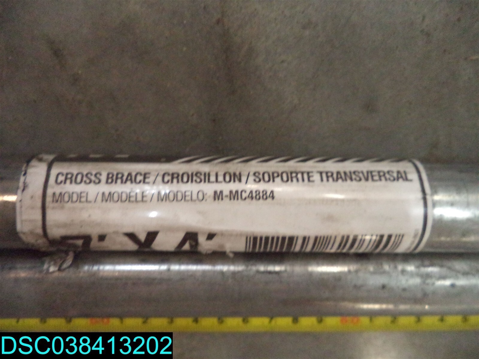 QTY=2: MetalTech 7′ x 4′ Steel Scaffolding Squaring Cross Brace Stabilizer