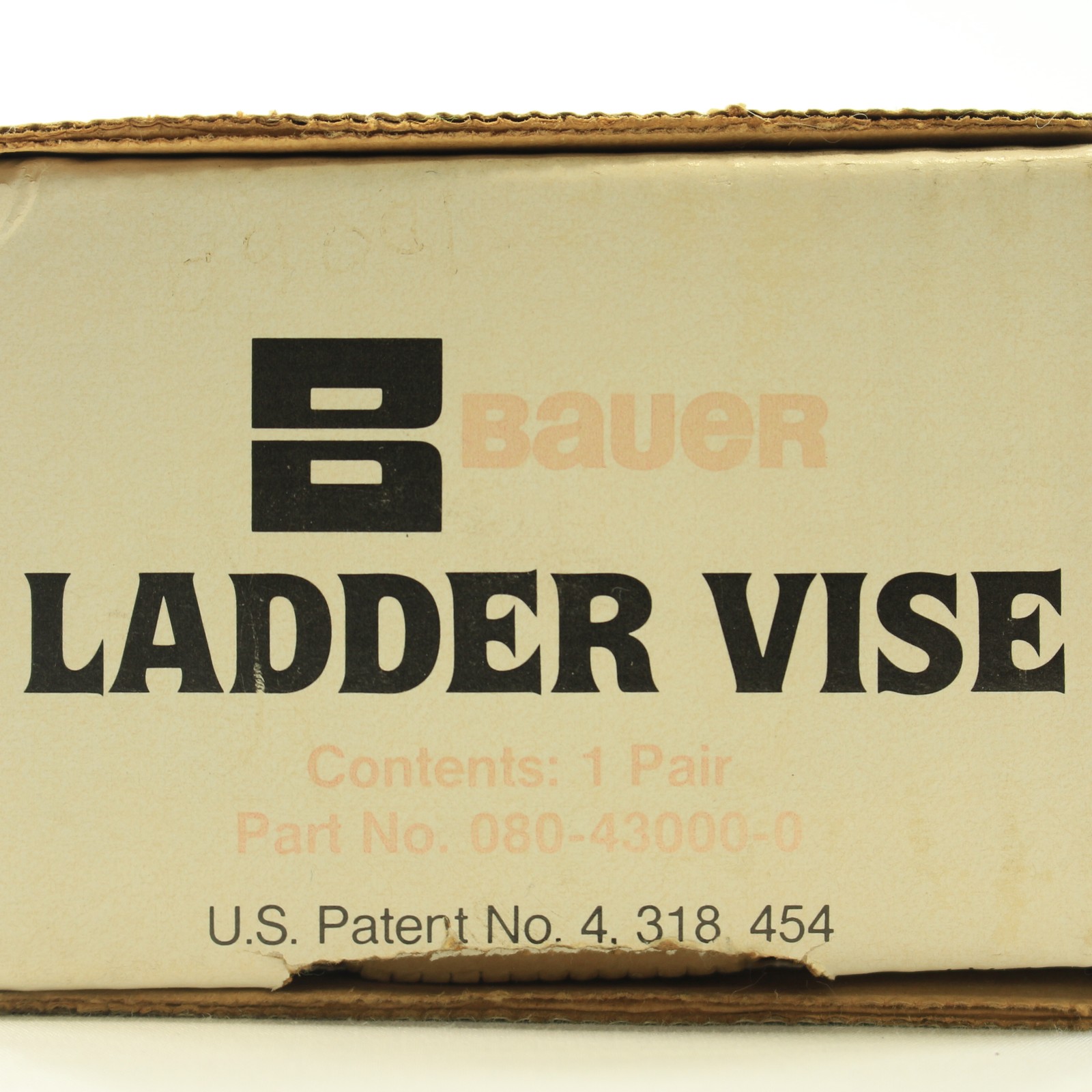 Bauer Portable Ladder Tool Vise for Hands Free Holding Zinc Plated 080-43000-0