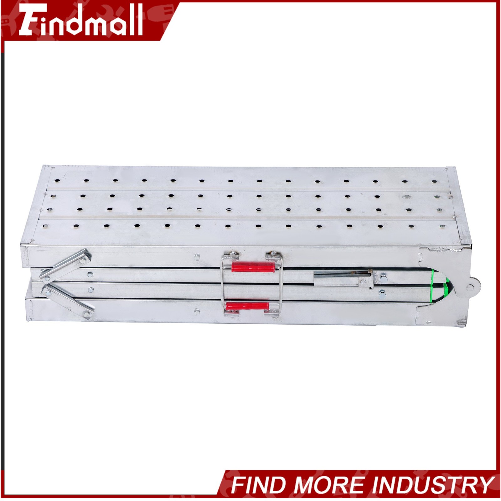 Findmall 1.6m Scaffolding Adjustable Height Work Tower Ladder Stool Portable