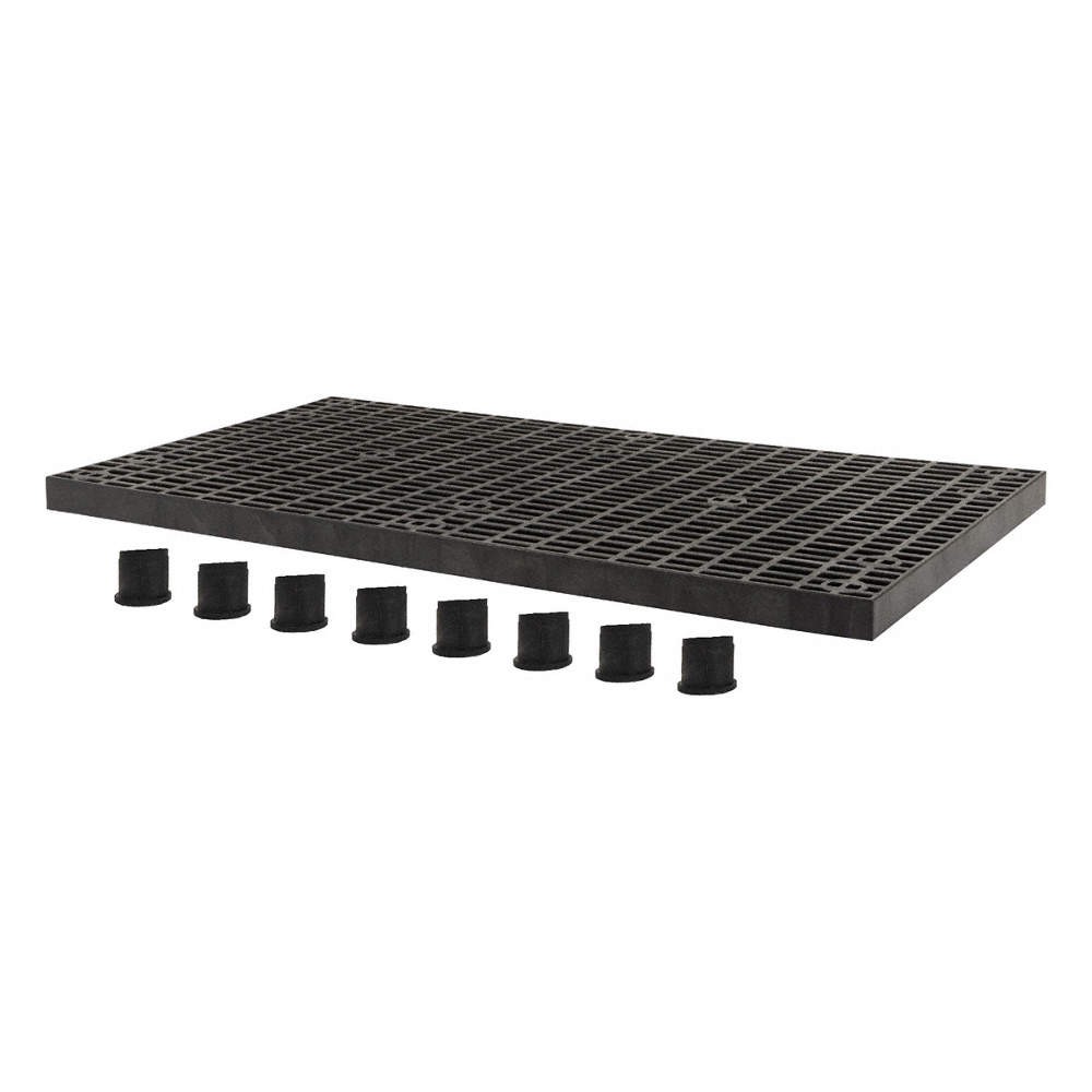 ADD-A-LEVEL A6636B Work Pltform Base Unit,Stackable,Plastic 4RNR7