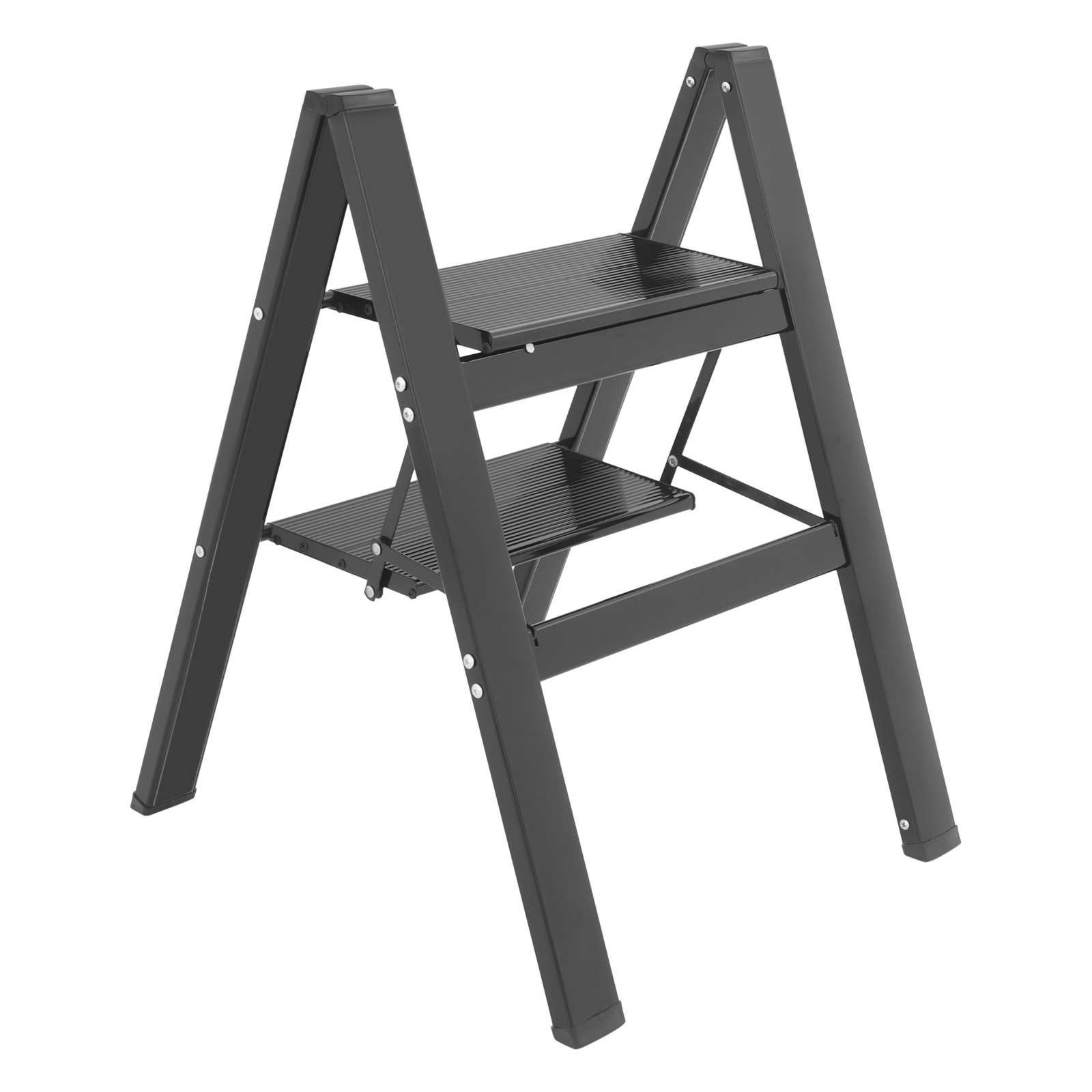 Folding Step Ladder Stool Multi-Purpose Aluminium Alloy Folding Heavy Duty