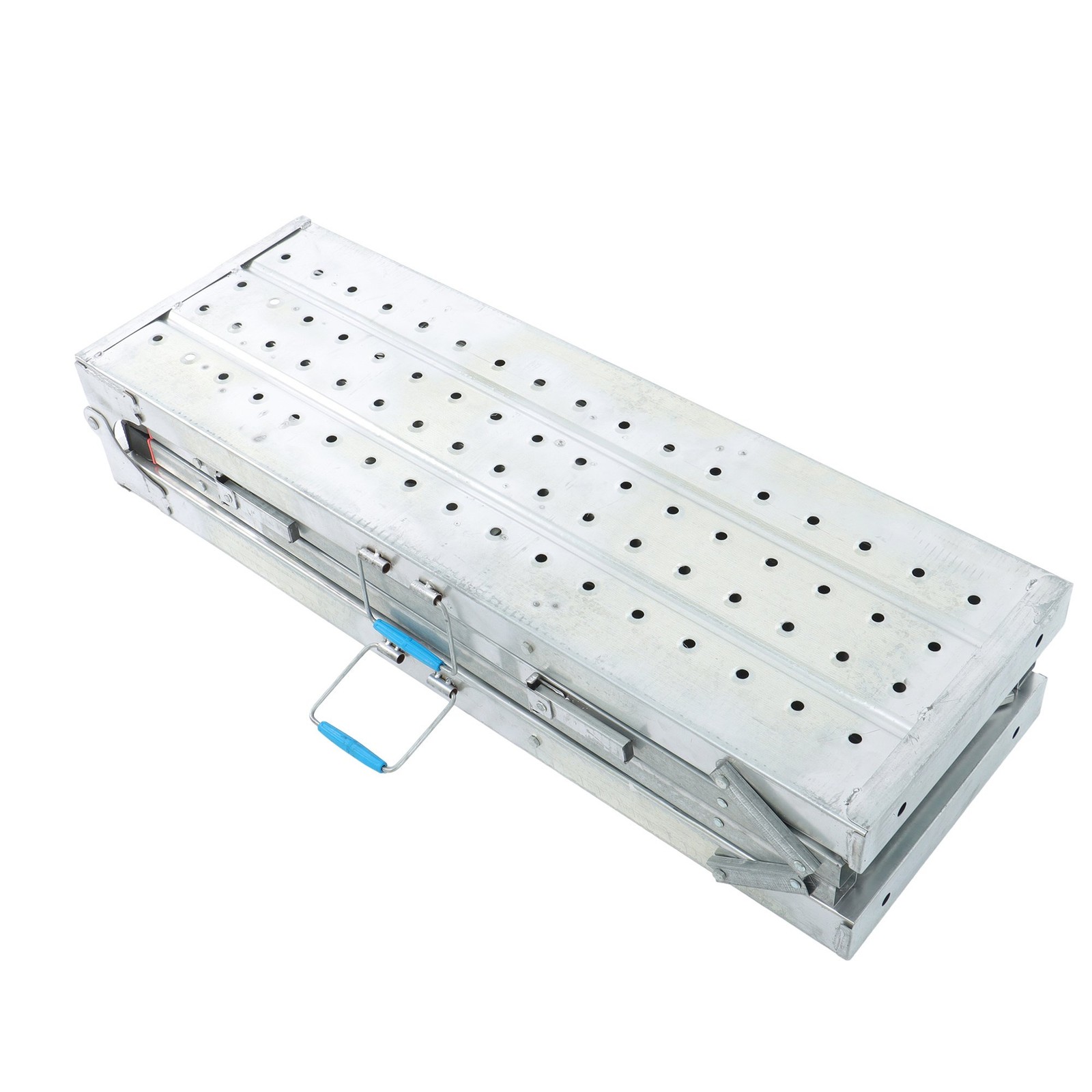 1.8m Aluminum Alloy Portable Folding Scaffold Work Platform Adjustable Height