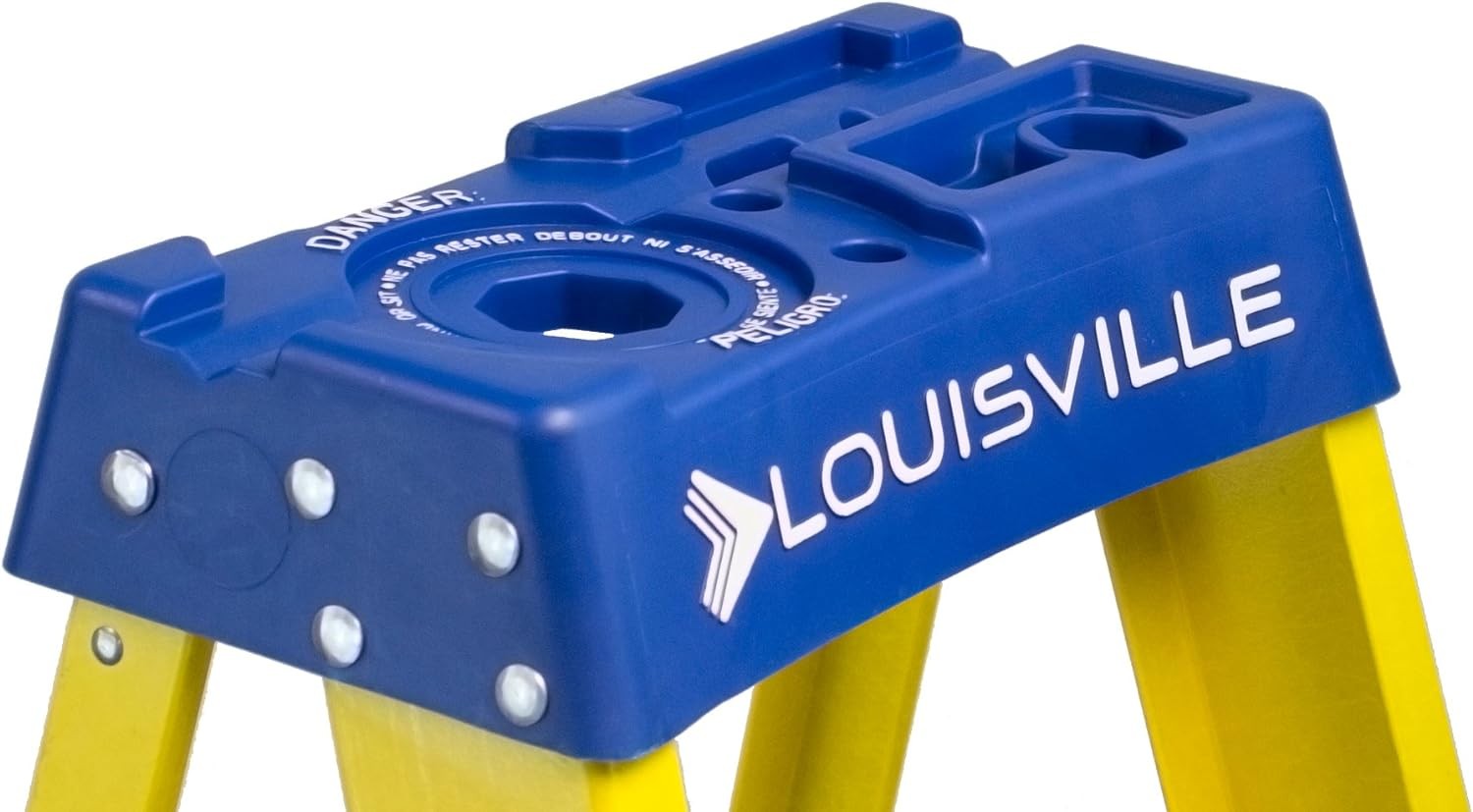 Louisville Ladder 5-Foot Fiberglass Step Ladder, 250-Pound 5 feet, Yellow