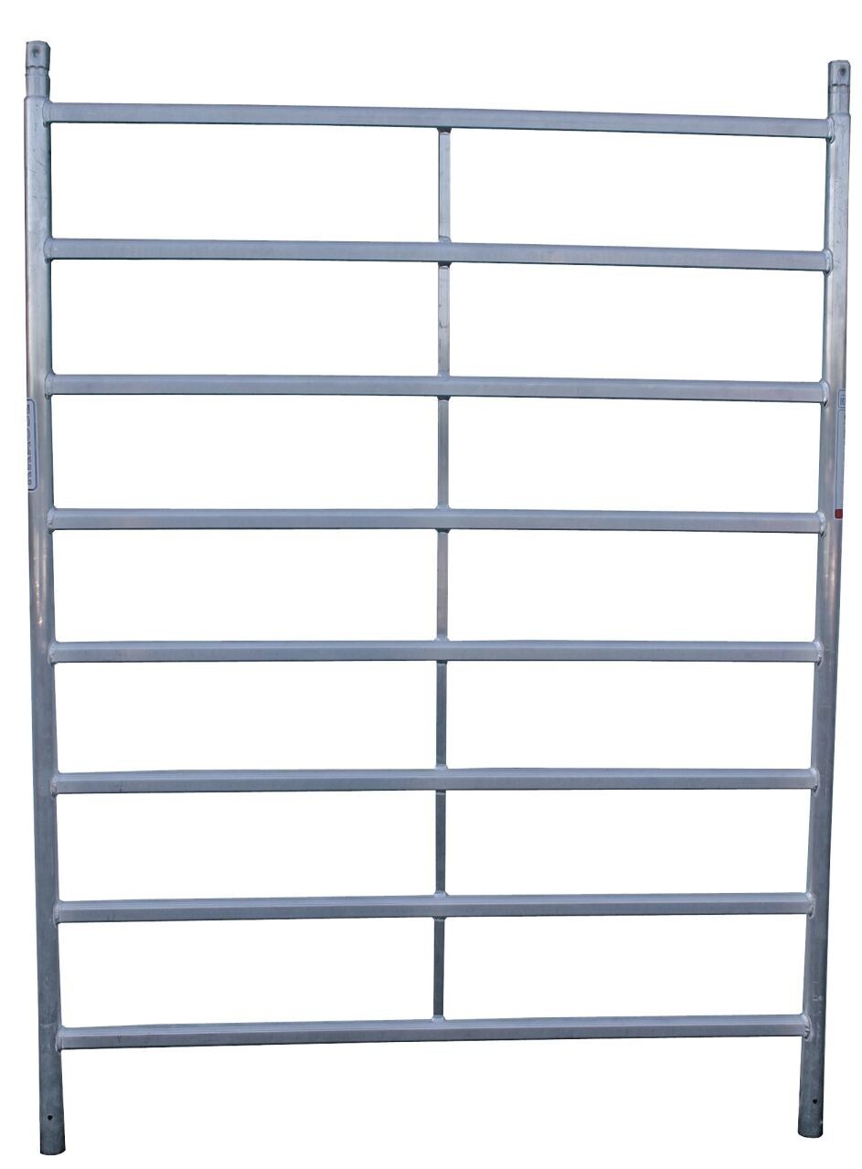 Aluminum scaffold tower, rolling scaffold KRAUSE STABILO 50 – working…