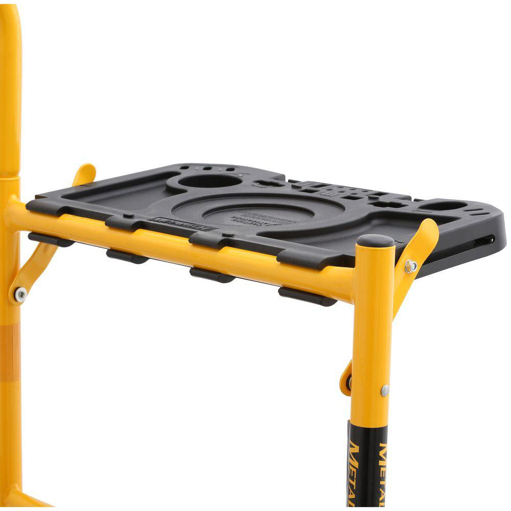 Job Site Series Scaffold 900 Lbs Load Capacity Heavy Duty 5 x 4 x 2-1/2 Feet