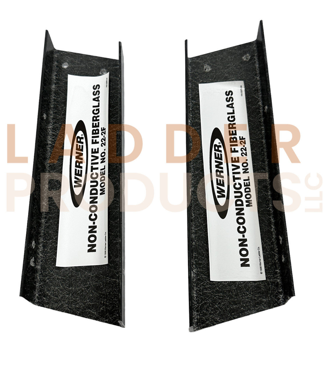 Werner Step Ladder Fiberglass Rail Shield Kit 22-2F 22-2R