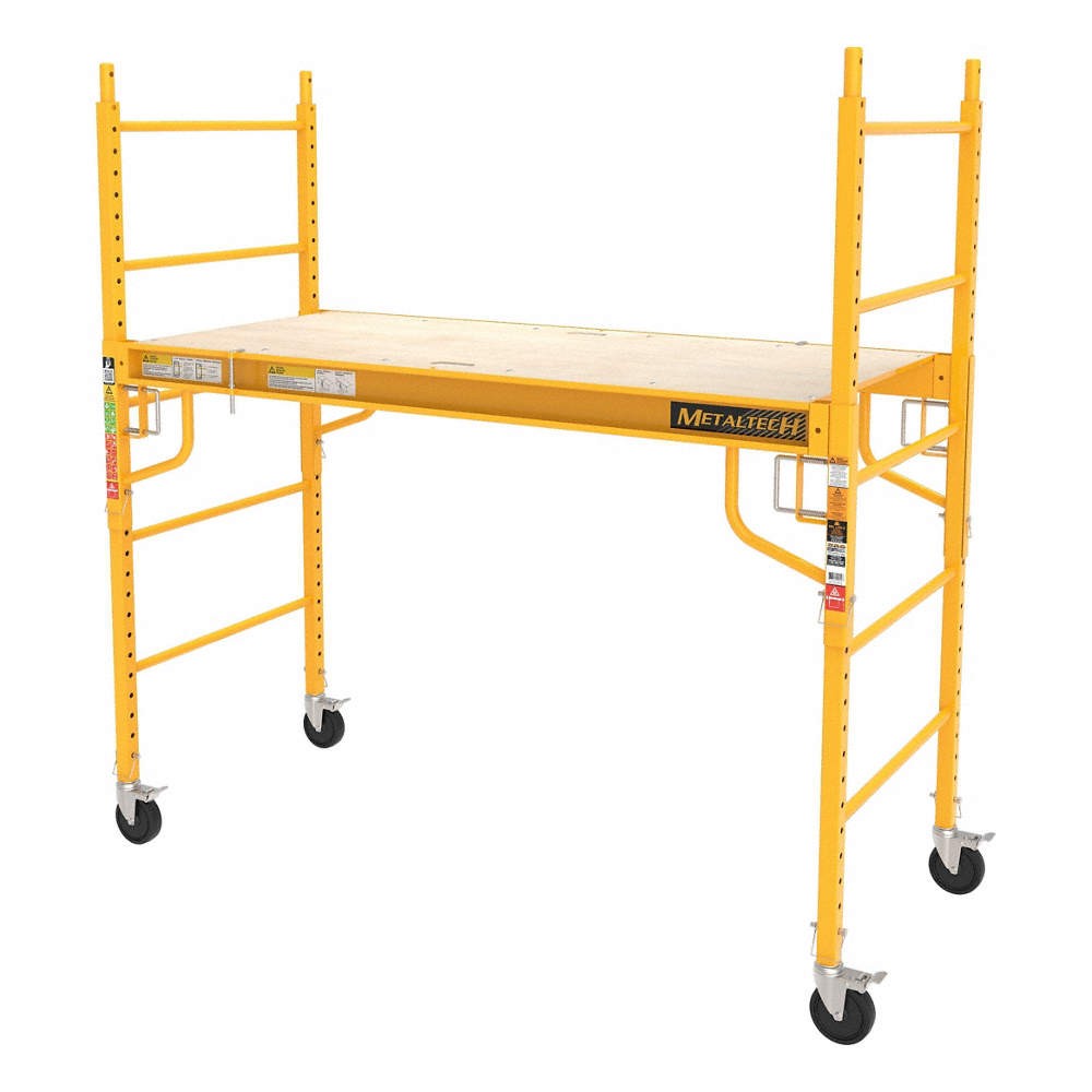 METALTECH I-CISC Scaffold Tower,74-3/4inLx29-3/4inWx75inH 20TN25