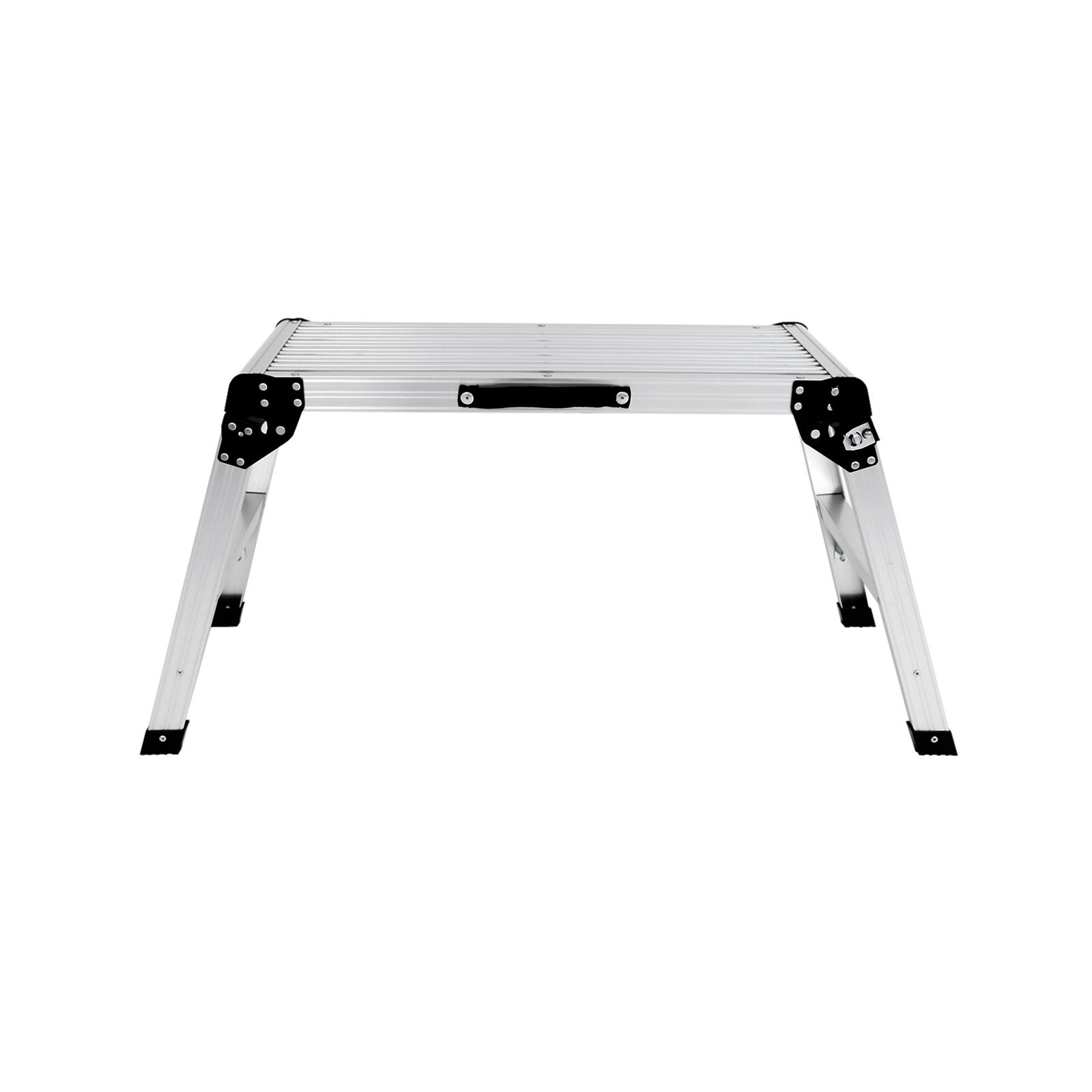 30″ Aluminum Folding Work Platform Drywall Ladder 330 lbs Non-slip Bench