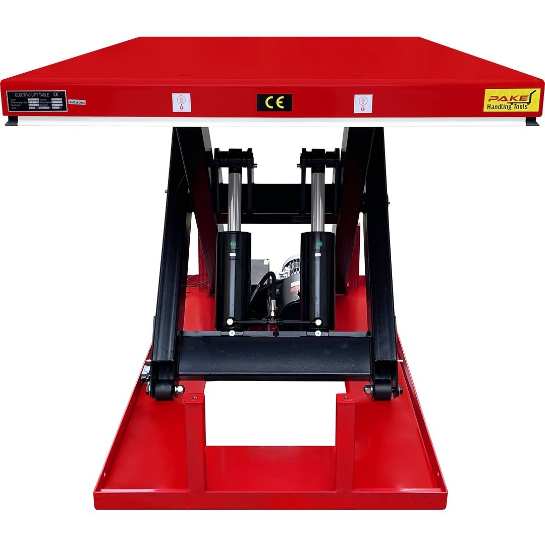 Electric Hydraulic Scissor Lift Table With Foot Pedal, 13,200 lb., 67″ x 47-1/4