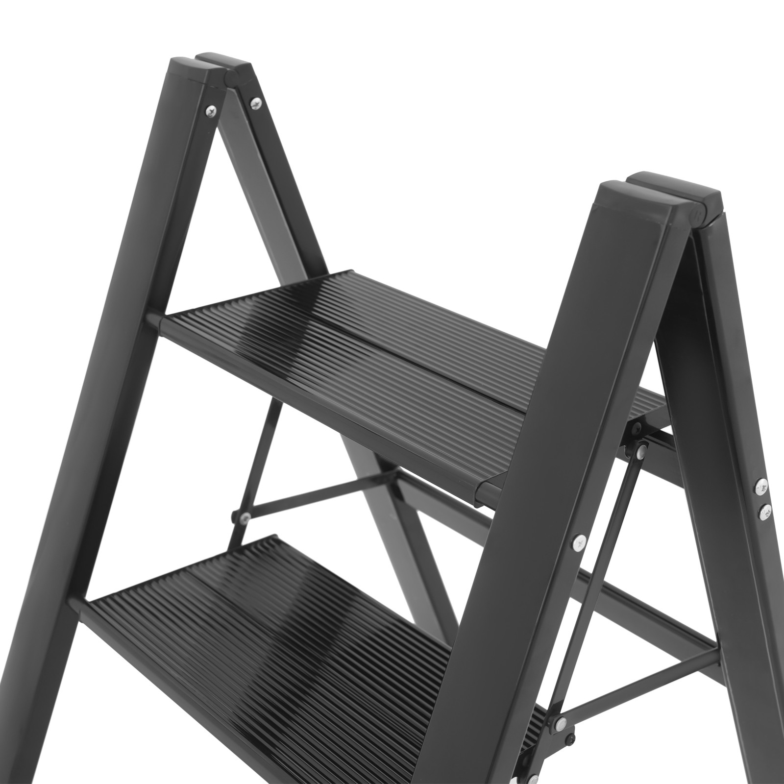 Folding Step Ladder Stool Multi-Purpose Aluminium Alloy Folding Heavy Duty