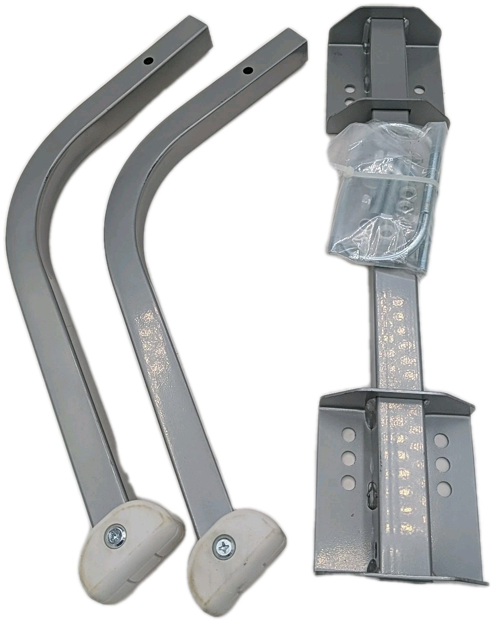 Ladder Stabilizer Wing Span Wall Spanning System For Extension Ladder, Gray