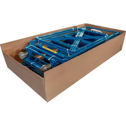 NEW 8 Step Steel Rolling Ladder, 24″W Perforated Step!!