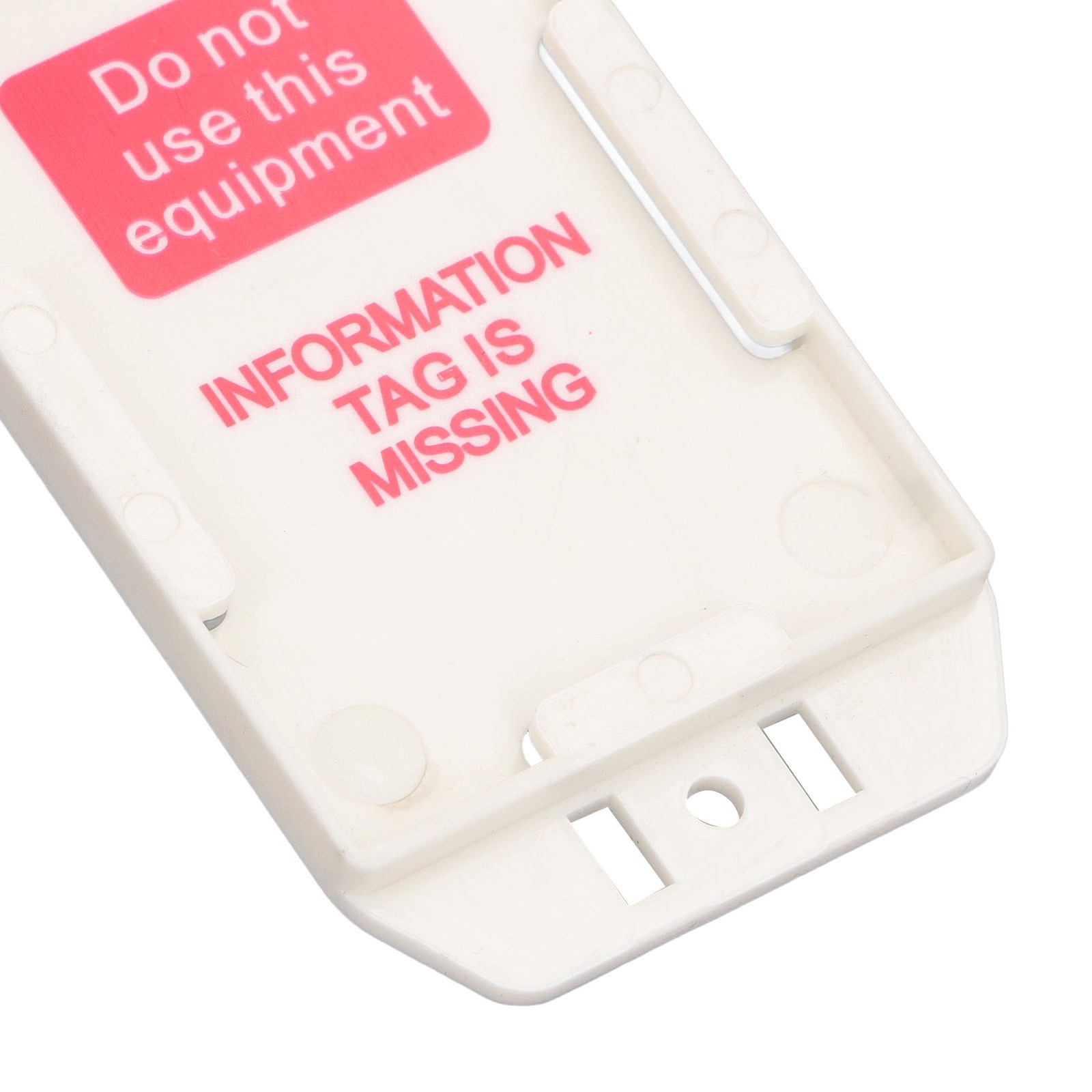 10Pcs Scaffold Tag Holder Durable For Safety Inspection