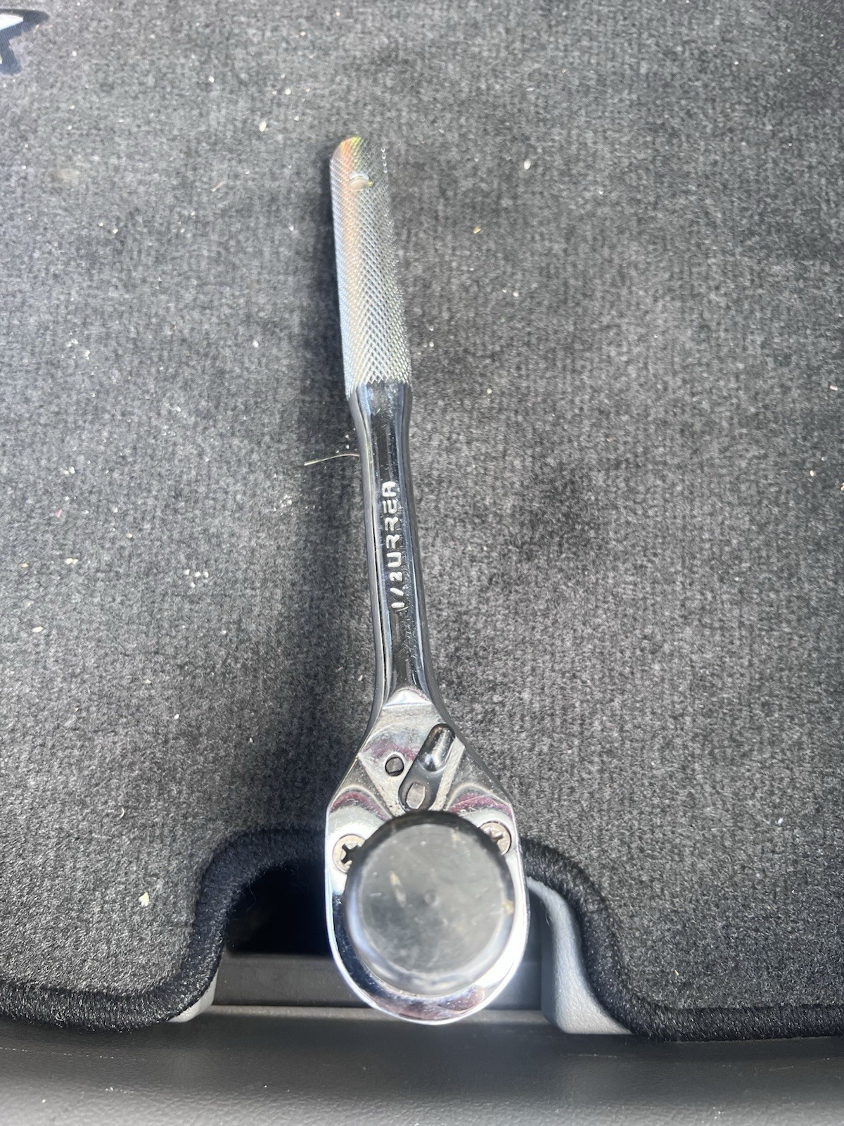 Pro 1/2″ Scaffold Ratchet 7/8″ DR. 6-Point Socket Ratchet Wrench Hammer Tip Tool