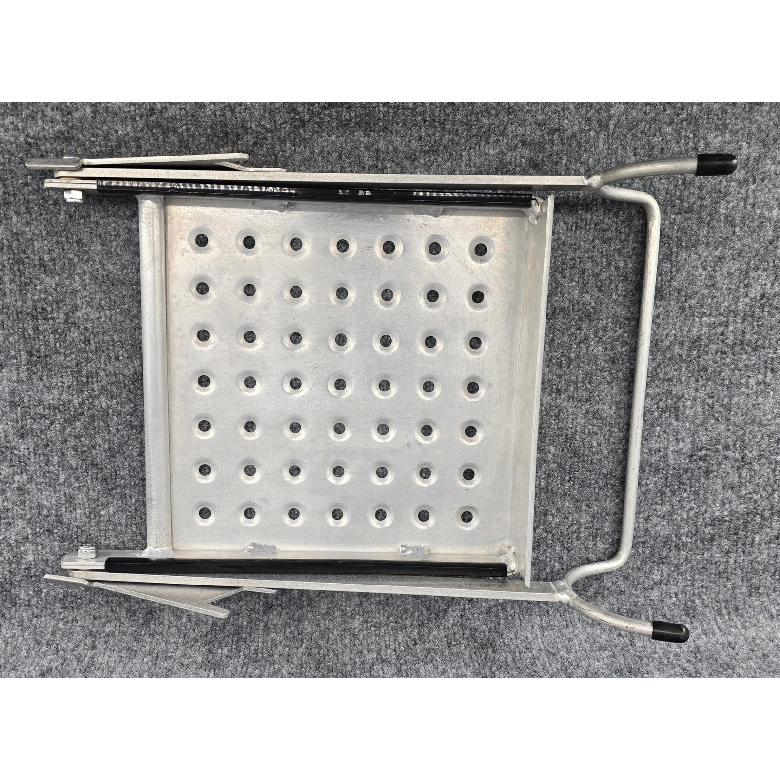 Little Giant Work Platform Ladder Accessory 10104 Silver Aluminum Folding Tray
