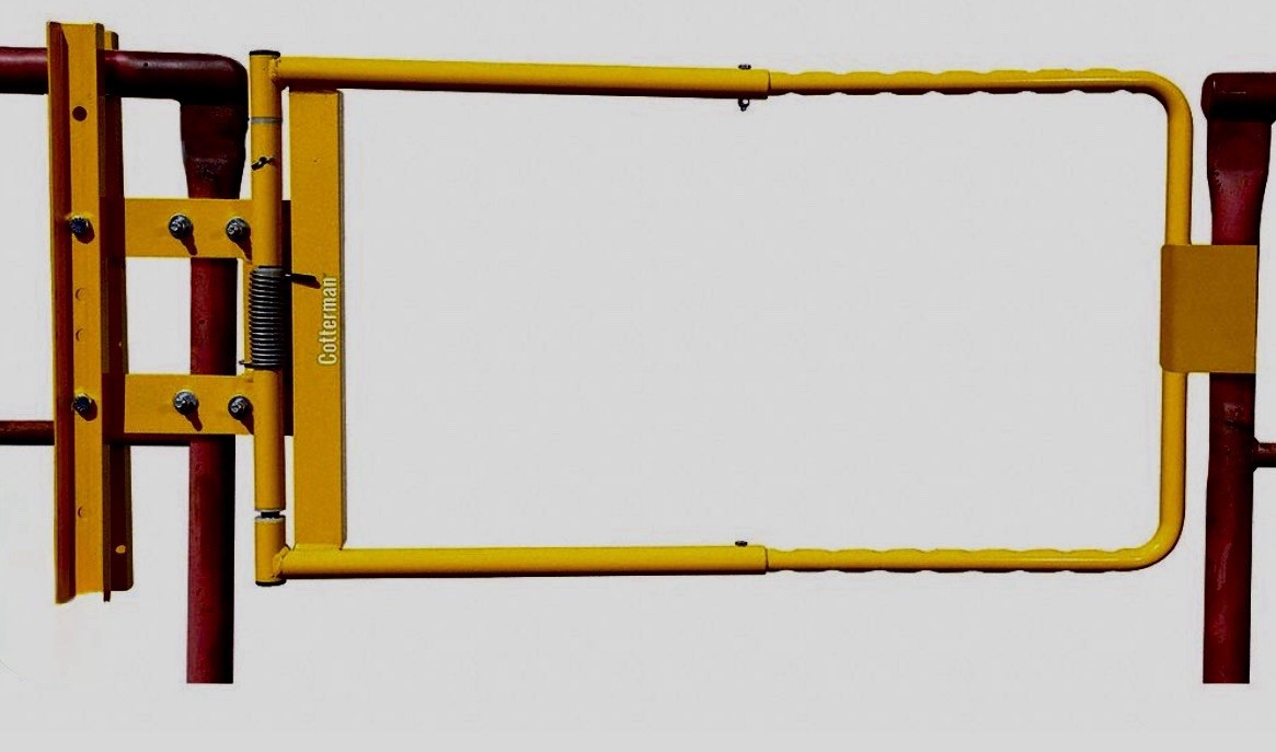 Cotterman AG2440ZC2P1S 24″ – 40″ Safety gate Self Closing yellow powder top coat