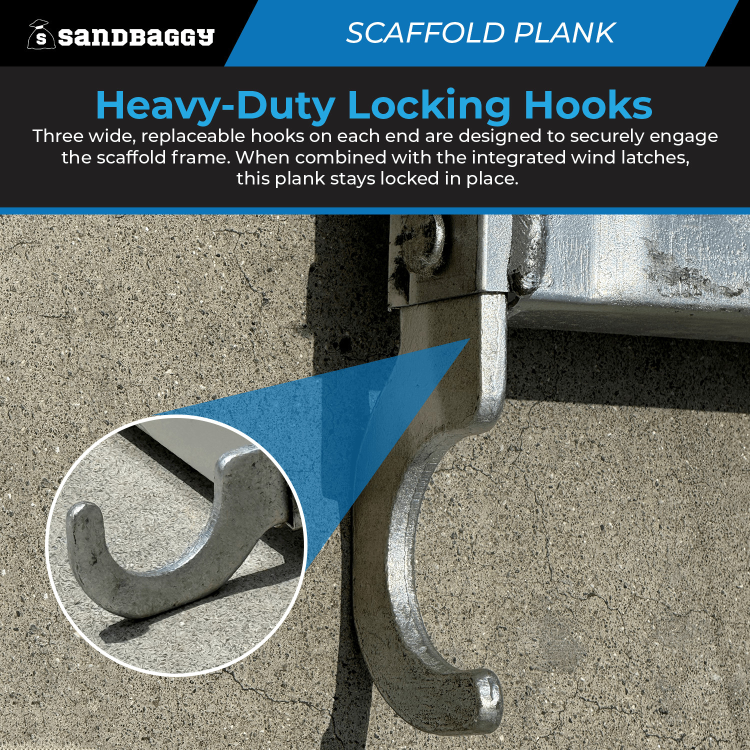 15.5 inch Scaffold Plank for Confined Spaces & Narrow Frames – Sandbaggy