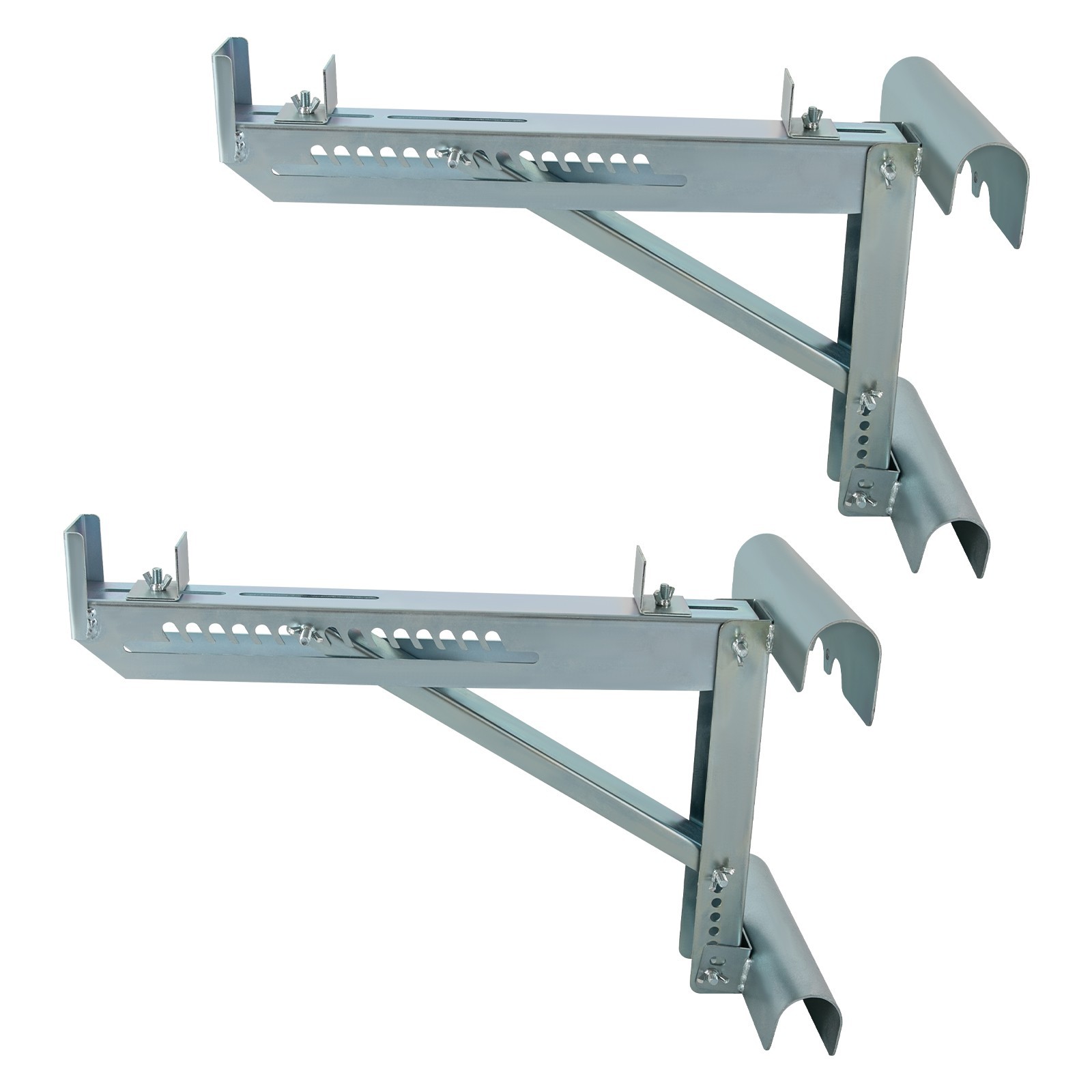 Pair of Heavy Duty Ladder Jacks 661lbs Capacity Scaffolding Bracket 2 Pcs US