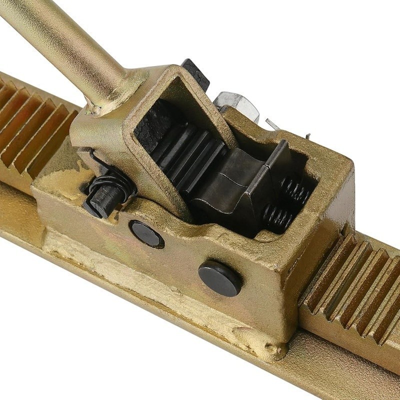 Hardwood Flooring Jack Tool Cast Steel Adjustable Ratchet Mechanism Easy Use