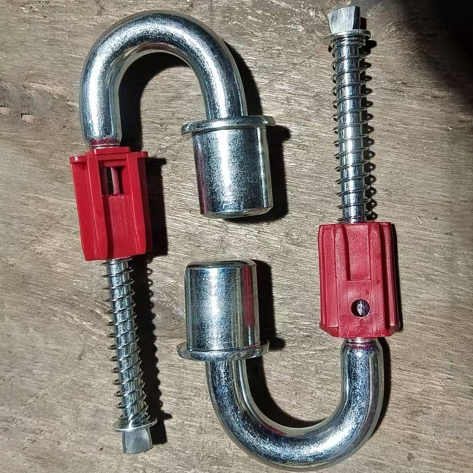 Ladder Hook Red Connector Metal Ladder Hook Threaded