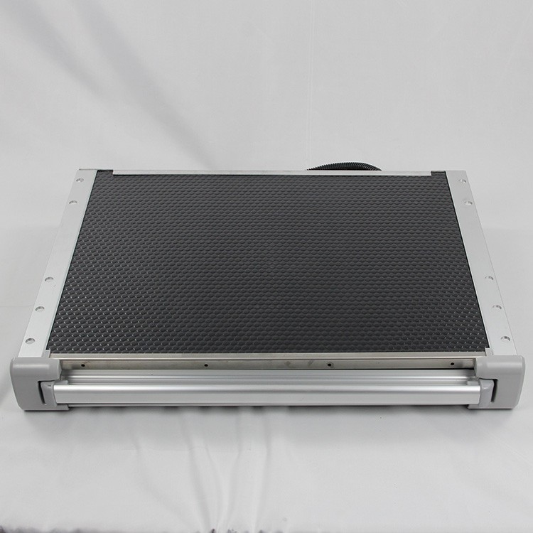 Aluminum Alloy RV Sliding Step Carbon Steel Motorhome Steps with 12V LED Light E