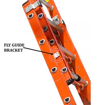 Werner Fly Guide Bracket Kit 35-13 for D6224-2 Extension Ladder Series