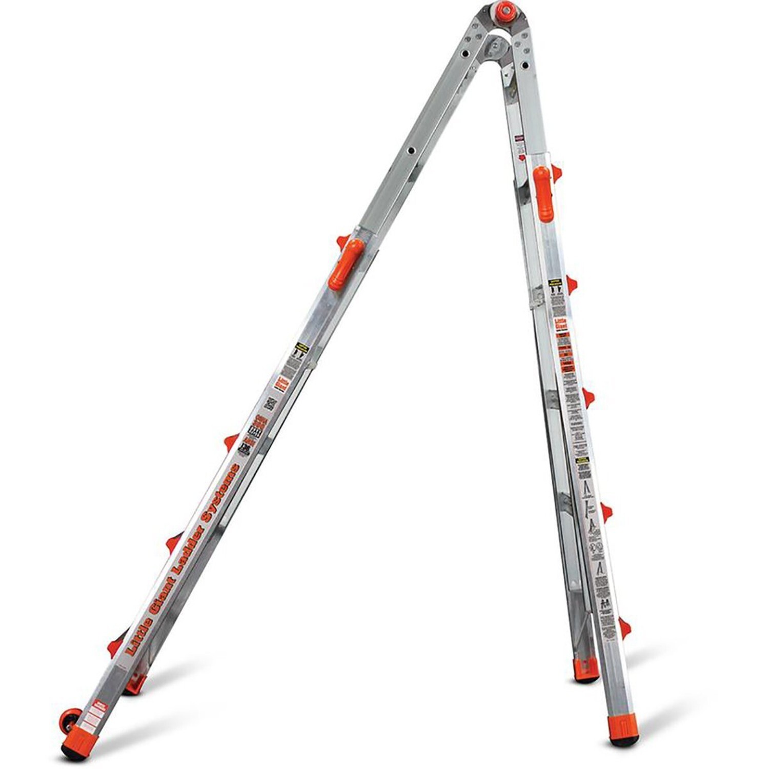 Little Giant Ladders, Velocity with Wheels, M22, 22 Ft, Multi-Position Ladder…