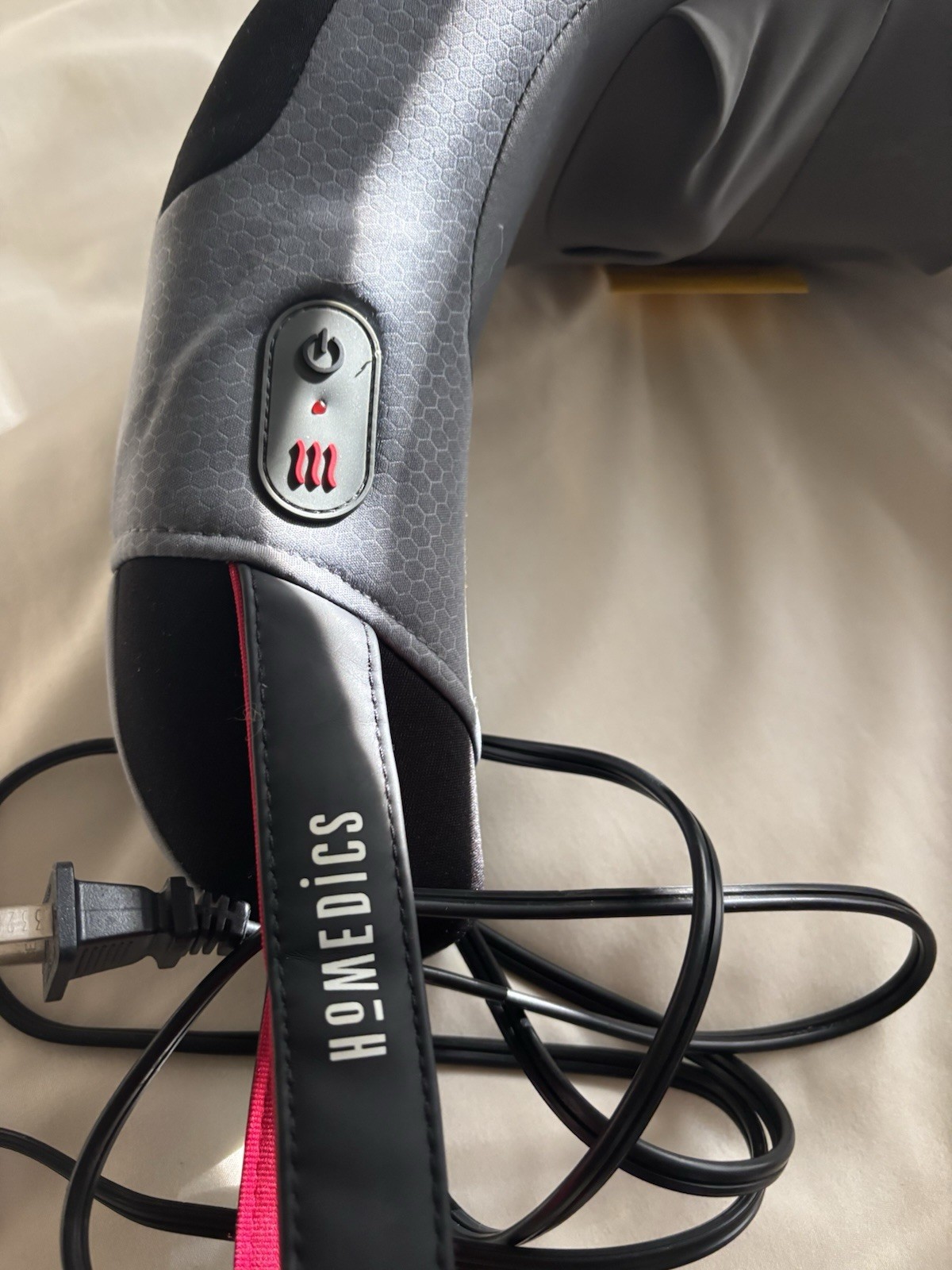 Homedics NMS-240HJ-2 Massage Cushion Pad with Power Cord, Model NMS-240HJ-2