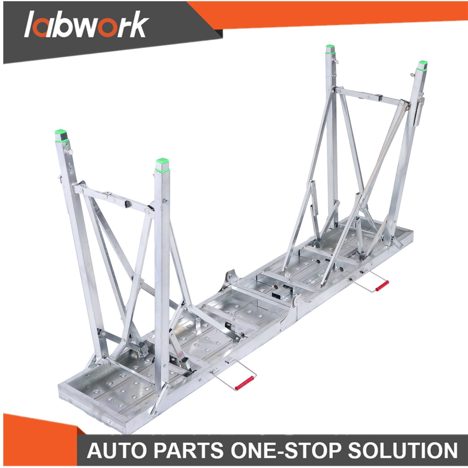 Labwork Portable Scaffolding Adjustable Height Work Platform Tower Ladder Stool