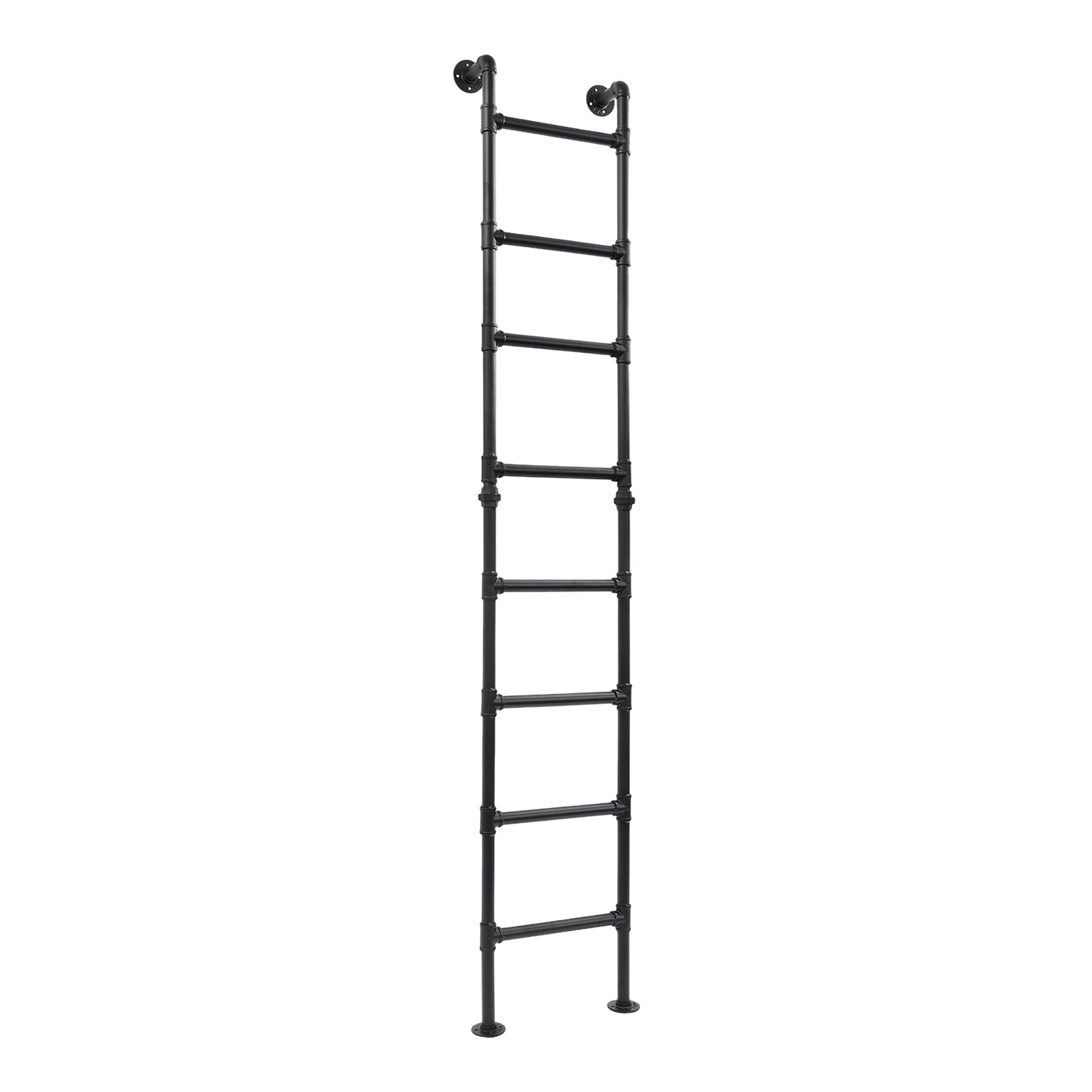 8-Step Loft Ladder Bunk Bed Ladder High Attic Step Ladders 150kg/330.69lbs