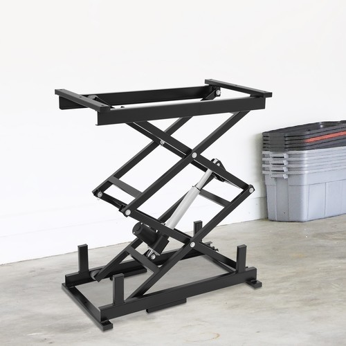 Electric Scissor Lift Table For Material Handling Transportation 63.5kg/140lbs