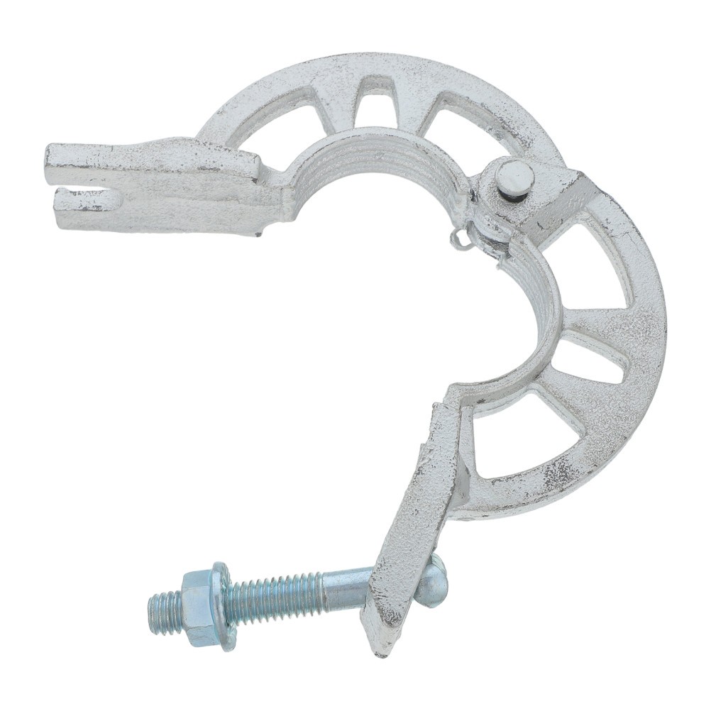 Scaffold Lock Clamp with Movable Rosette, Steel Construction Round Plate