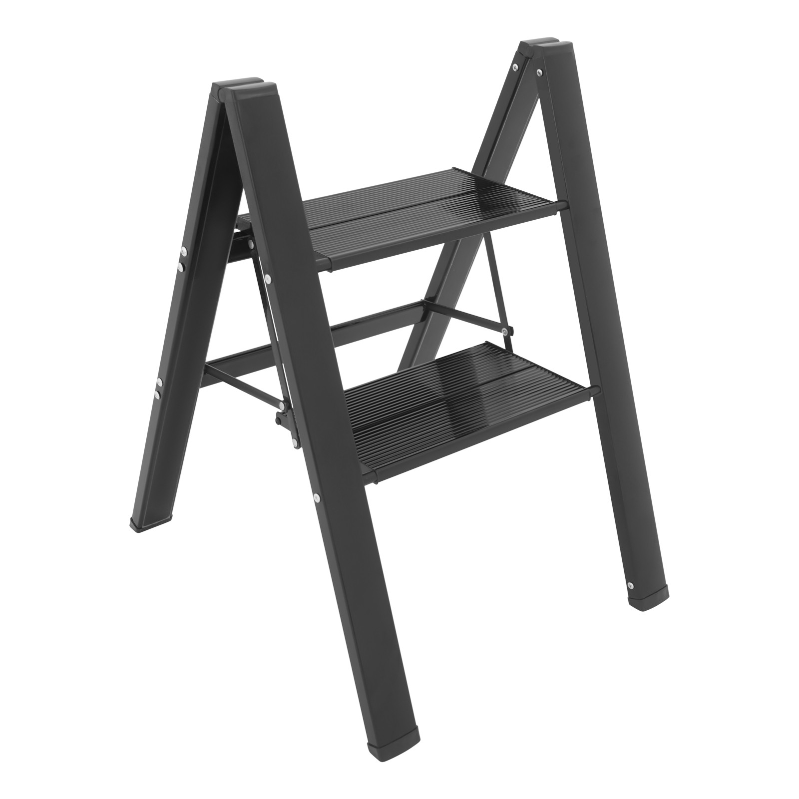Folding Step Ladder Stool Multi-Purpose Aluminium Alloy Folding Heavy Duty