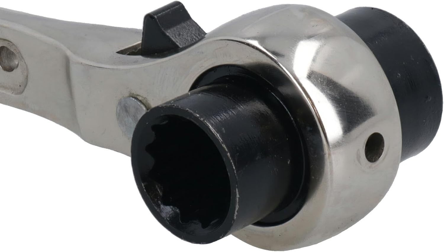 Scaffold Spanner Ratcheting Podger 2-Way Bi-Hex Ratchet 17mm 21mm Drop Forged