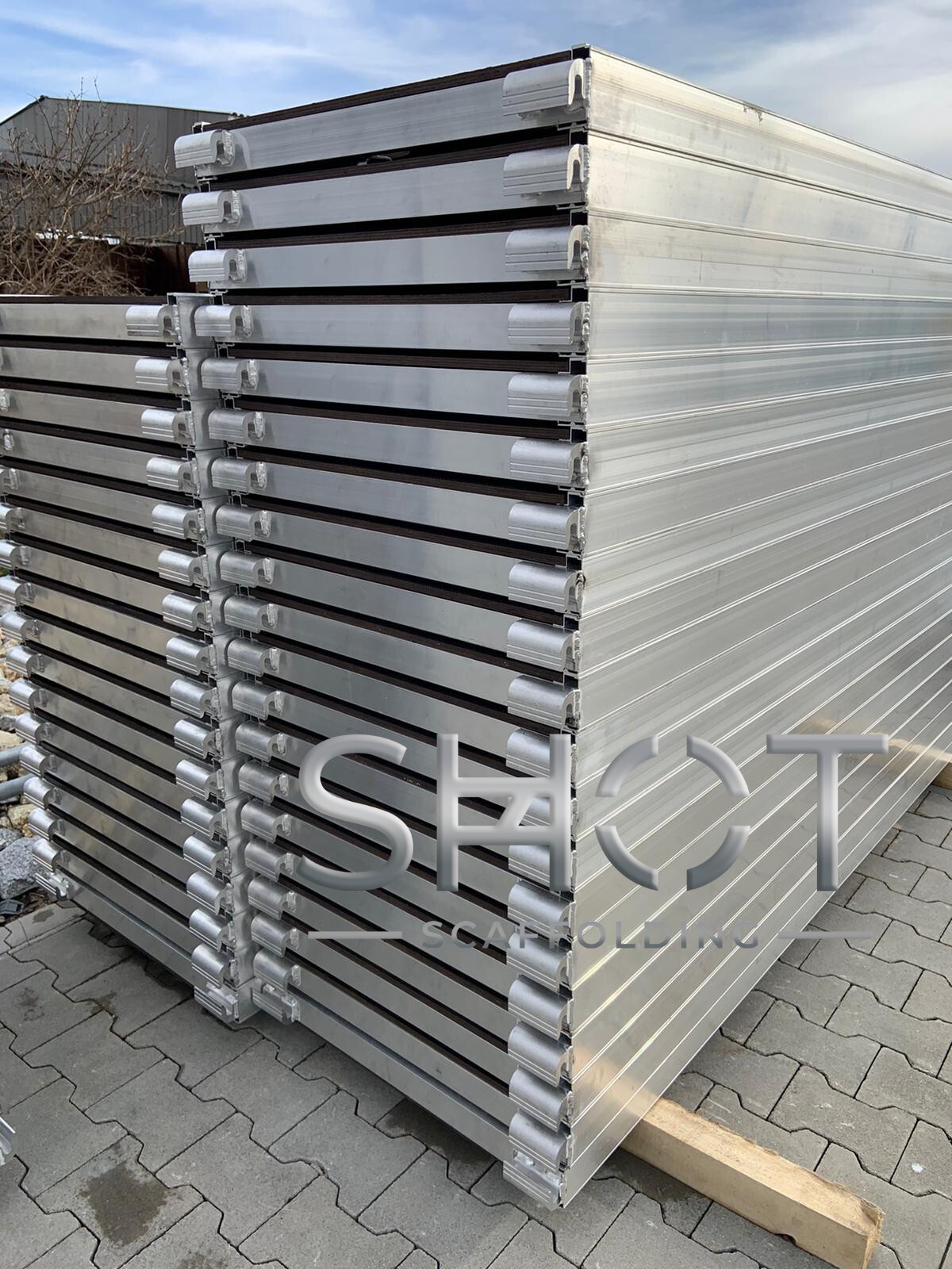 TYPE BOSTA 72qm scaffolding scaffold 70 painting scaffold