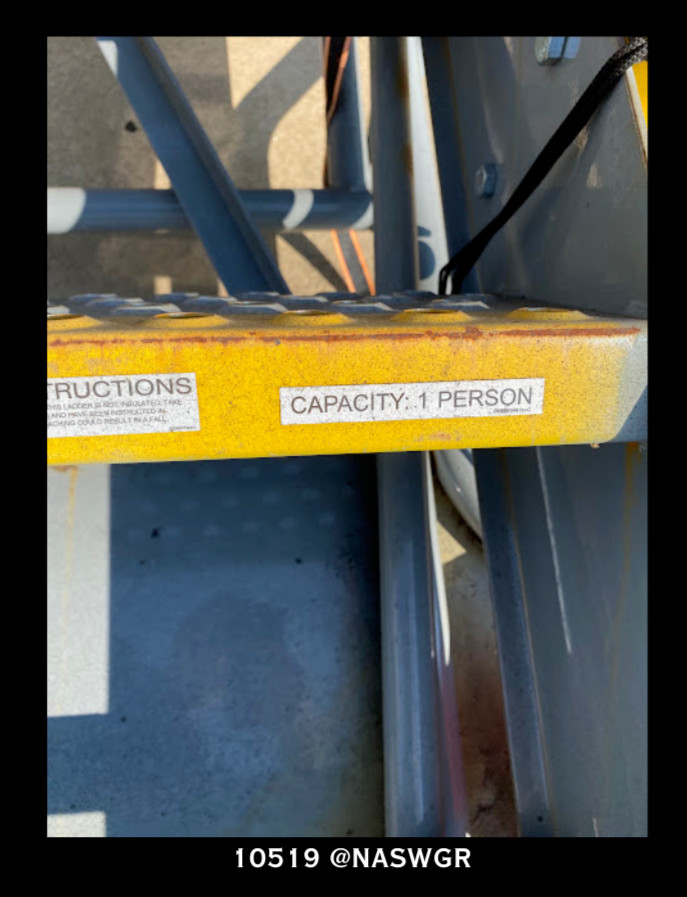 Cotterman Workmaster Heavy-Duty Rolling Ladder – 15 Step Ladder