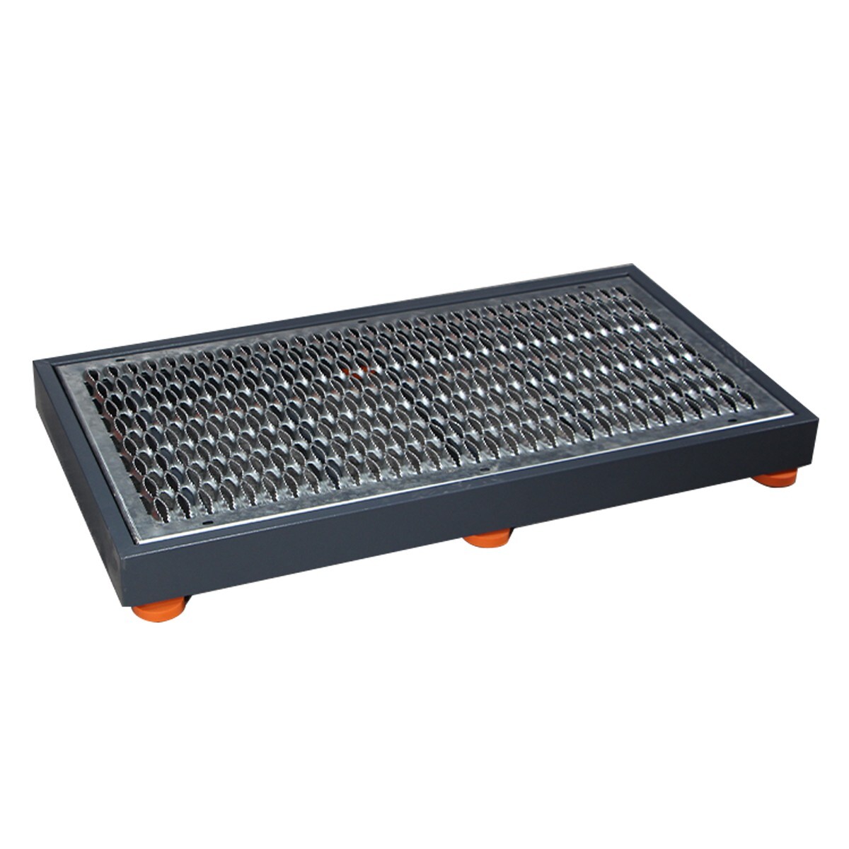 Stationary Work Platform – Steel,Use in warehouses （48.82”-25.59”- 3.94”）