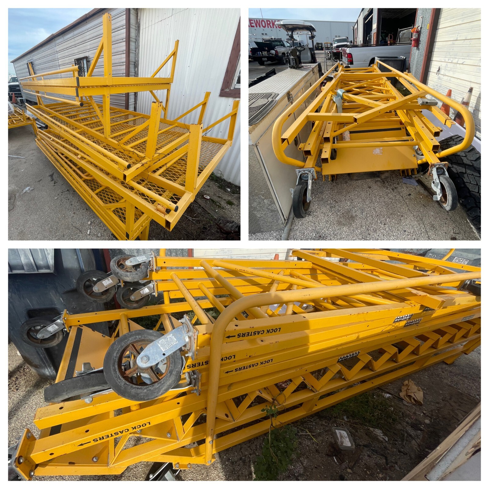 BIRD LADDER BY GRANITE INDUSTRIES TRANSIT BUS SCAFFOLDING